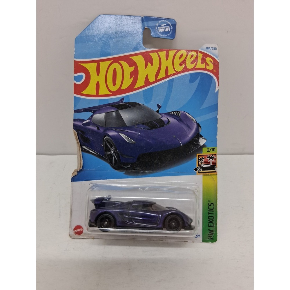 Hot Wheels 2020 Koenigsegg Jesko Purple HW Exotics 2/10 184/250 Diecast Car